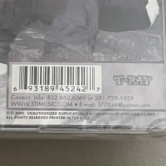 T Ray Da Original Guerilla CD Big Wheels Of Texas 5.5 Rap Hip Hop - Picture 3 of 8